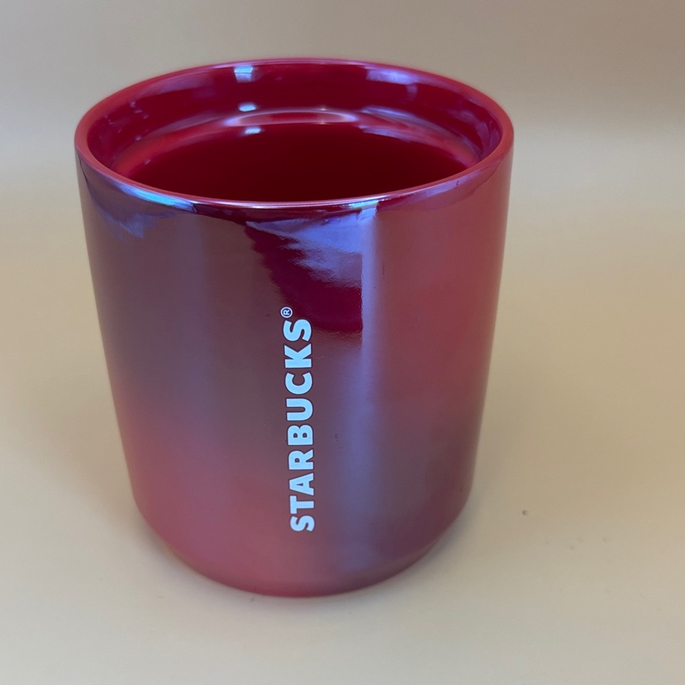 Starbucks Glossy Crimson Mug 8 Fl oz 2021